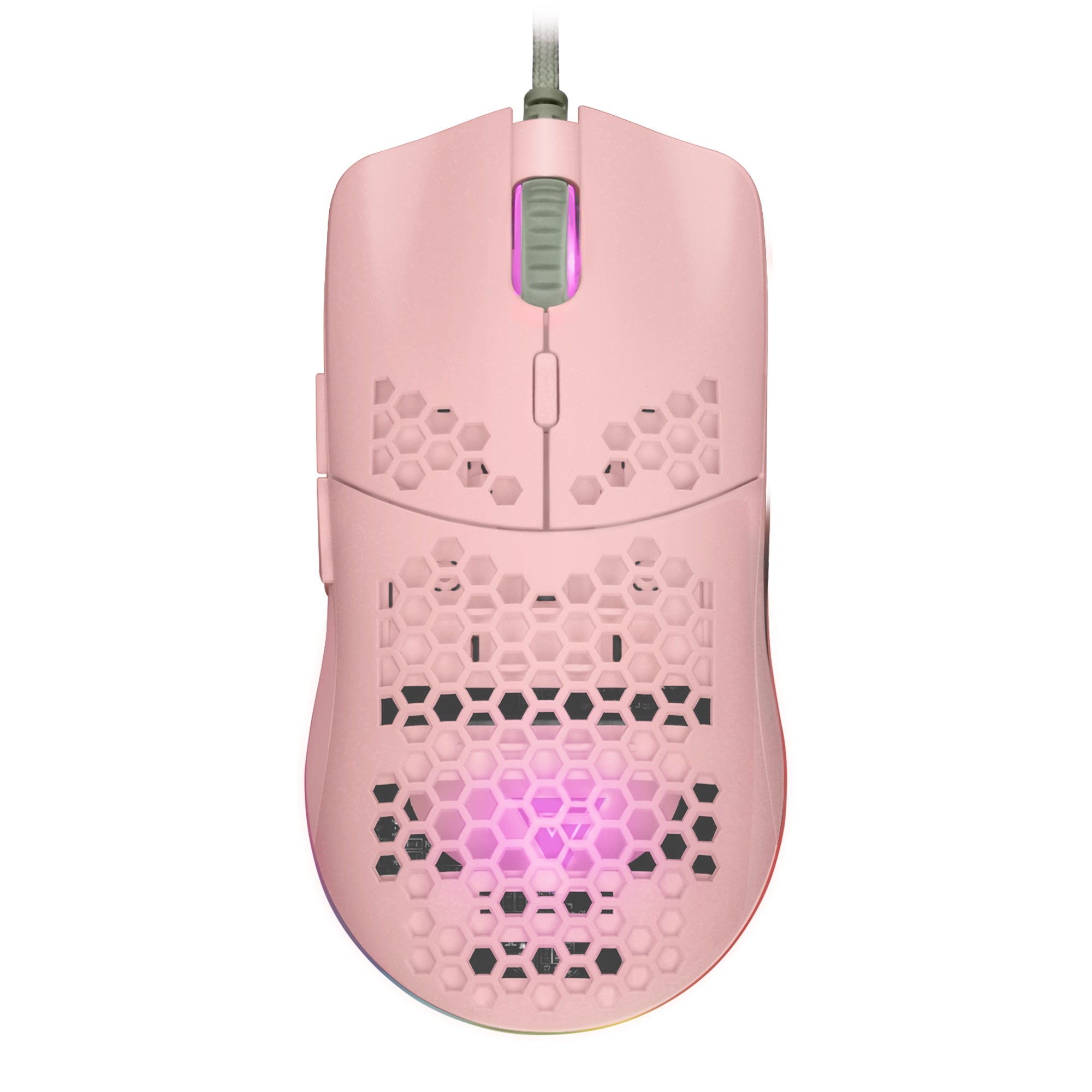 Mouse GAME FACTOR MOG601 - Juego, Laser, 16000 DPI, Rosa Mouse GAME FACTOR MOG601 - Juego, Laser, 16000 DPI, Rosa